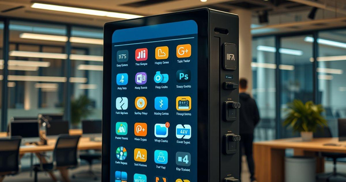 Totem digital: explore as vantagens e aplica&ccedil;&otilde;es dessa tecnologia