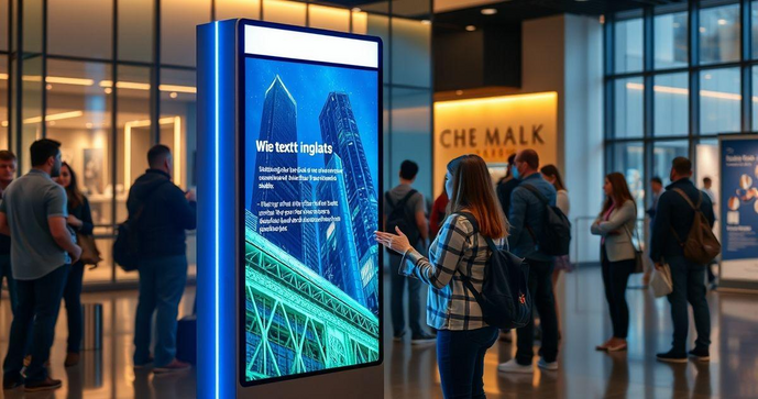 Totem digital interativo melhora a experi&ecirc;ncia do usu&aacute;rio