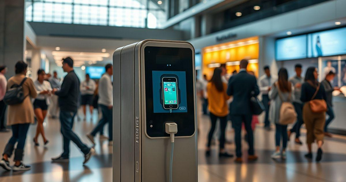 Como Comprar o Melhor Totem Carregador de Celular para Seu Neg&oacute;cio