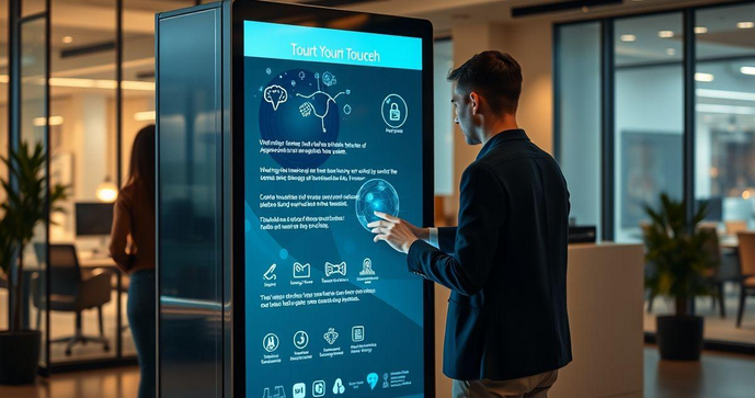 Totem interativo touch screen pre&ccedil;o em 2023: descubra as melhores op&ccedil;&otilde;es
